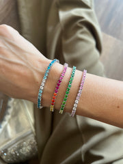 Gradient Tennis Bracelets
