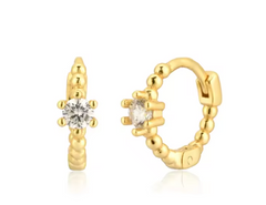 Middle Hoop Mini Huggies