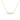 Silver Moon Half Gold Necklace