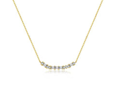 4mm Silver Tennis Necklace