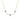 Turquoise Flower Tennis Necklace