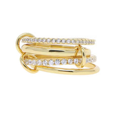 Diamond Cross Hoop