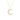 Clear Half Moon Pendant Necklace