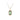 Square Rock Sugar Green Pendant Necklace